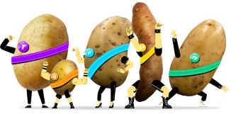 Pomme de terre locale - Campagne T'as la patate de l'APAQ-W