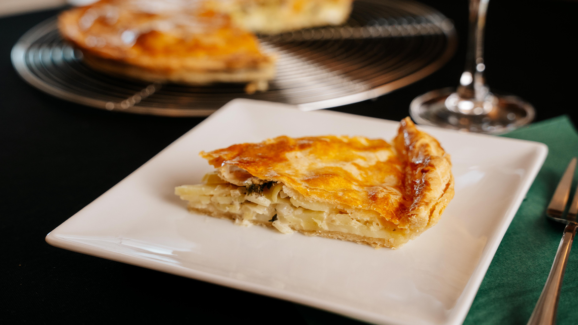 Tourte pommes de terre