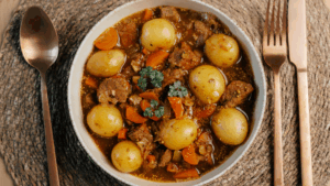 Ragout à la Trappiste et pommes de terre